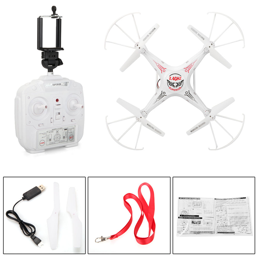 WiFi Τηλεκατευθυνόμενο Ελικόπτερο Quadcopter 6 Axis Gyro 2.4GHz με Camera GALAXY G20